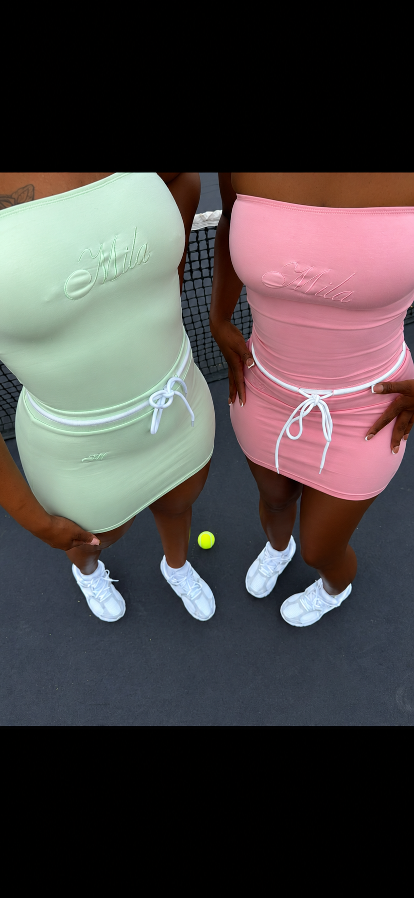 Pink Skirt Set
