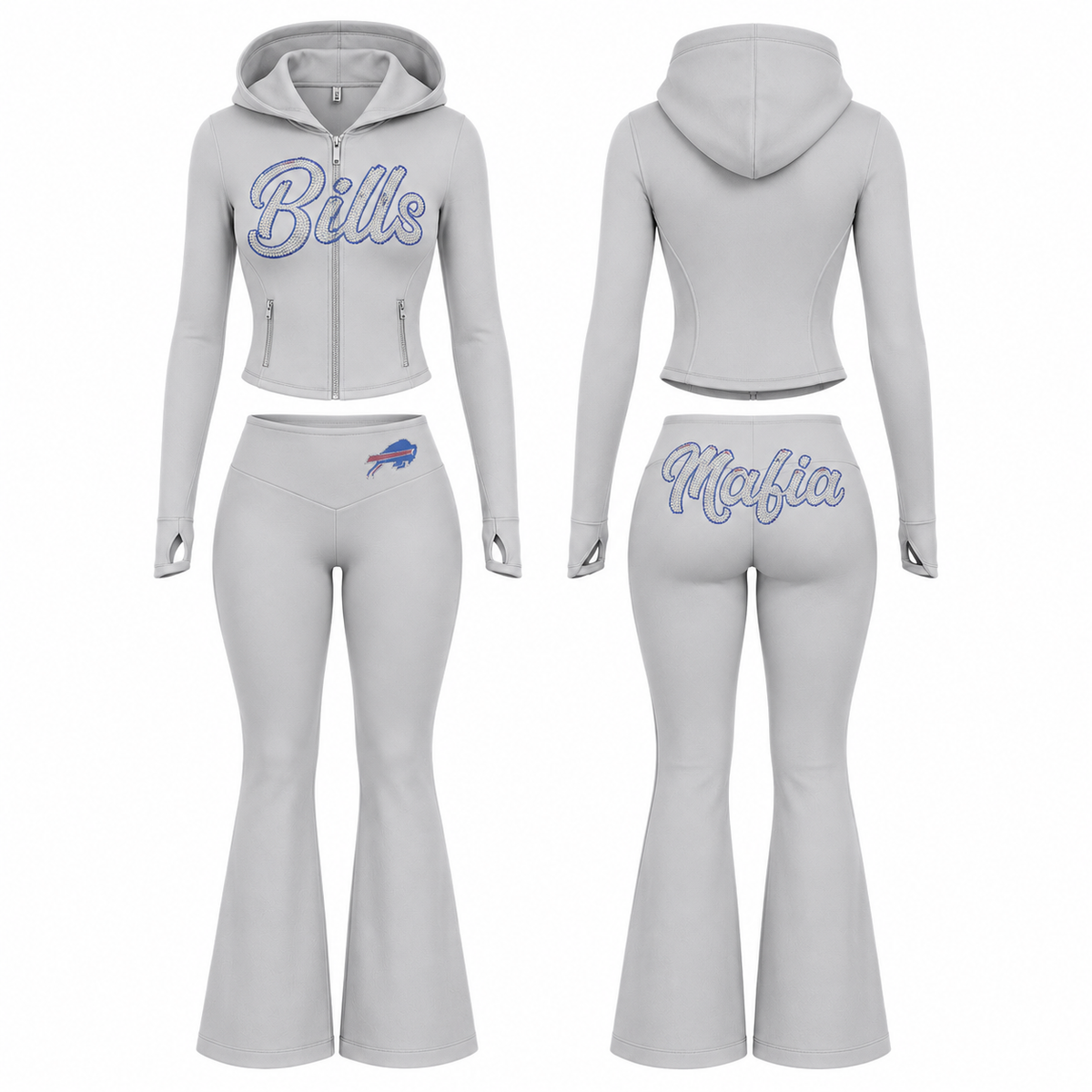 Grey Bling Set